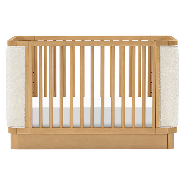 Bondi Boucle 4in1 Convertible Upholstered Crib AllModern